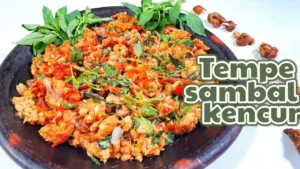 Resep Sambal Tempe Penyet Kencur Kemangi