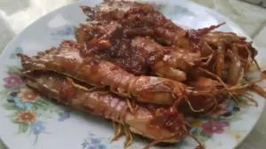 Resep Udang Ronggeng Saus Tiram yang enak