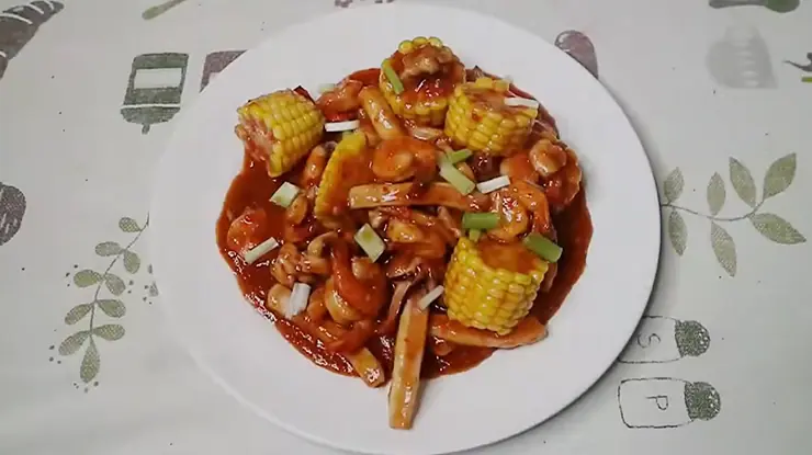 Cumi Saus Padang Jagung