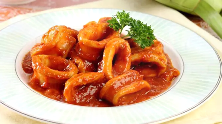 Cumi Saus Padang Simple