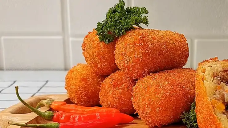 Kroket Terigu Kentang Lumer