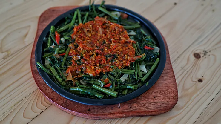 Cah Kangkung Buka dan Sahur