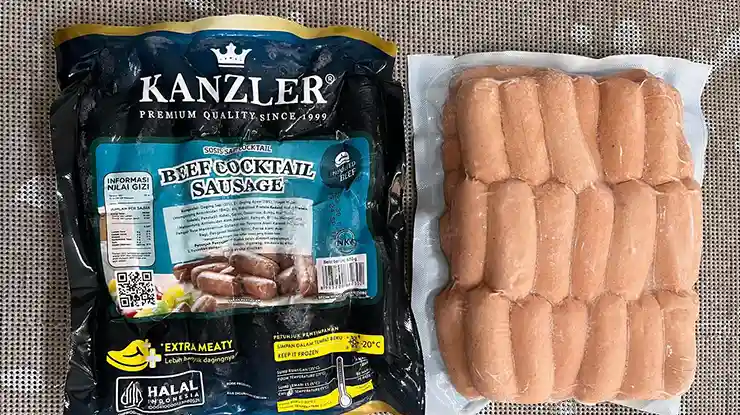 Kanzler Beef Cocktail Sausage 500 Gram