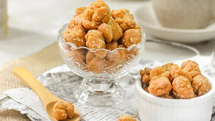 Kue Onde Onde Ketawa Mini Resep Jajanan Lebaran yang Digoreng