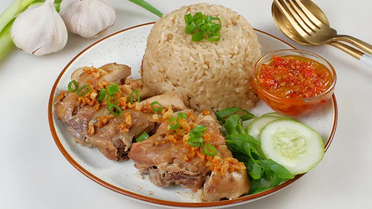 Nasi Ayam Hainan Spesial Imlek