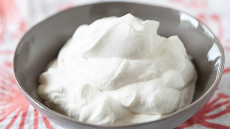 Plain Whipped Cream