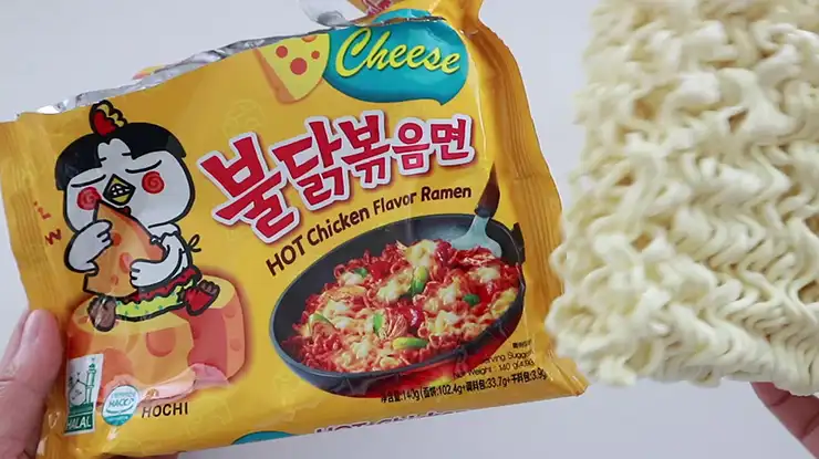 Samyang Hot Chicken Flavor Ramen Cheese