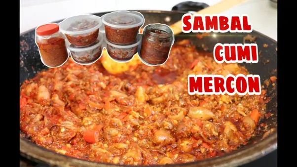 1. Resep Sambal Cumi Asin Pedas Mercon