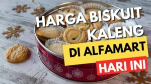 Harga Biskuit Kaleng di Alfamart Hari Ini