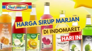 Harga Sirup Marjan Di Indomaret Hari Ini