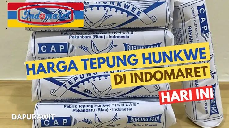 Harga Tepung Hunkwe Di Indomaret Hari Ini