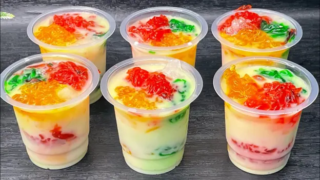 Resep Es Jelly Pelangi Untuk Jualan