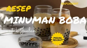 Resep Minuman Boba untuk Jualan