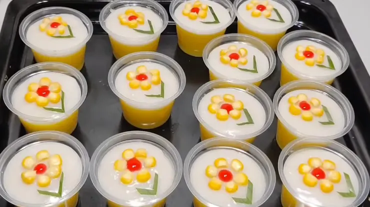 Resep Puding Jagung Manis Santan Yang Enak