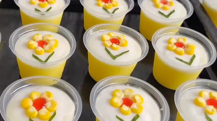 Resep Puding Jagung Manis Santan