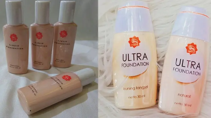 Perbedaan Viva Liquid Foundation dan Ultra Foundation