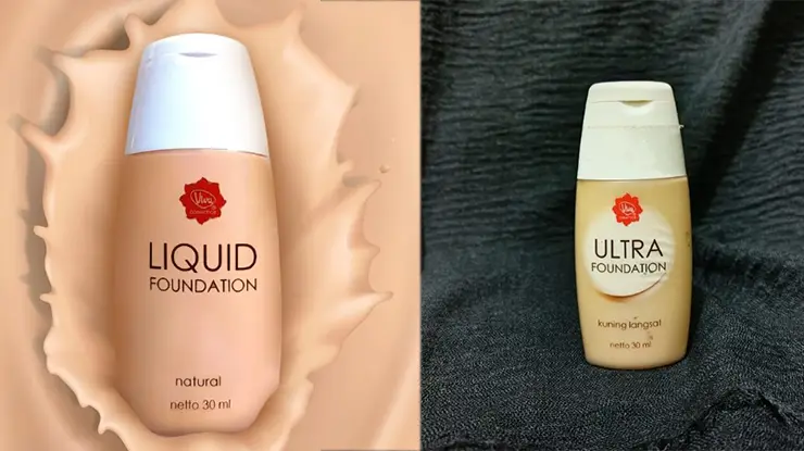 Perbedaan antara Viva Liquid Foundation dan Ultra Foundation