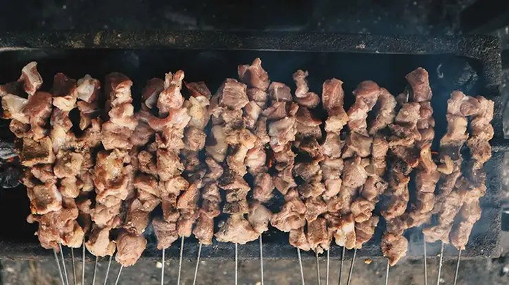 Sate Kambing tidak bau