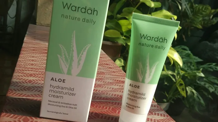 Wardah Aloe Vera Hydramild Moisturizer Cream