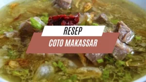 resep Coto Makassar