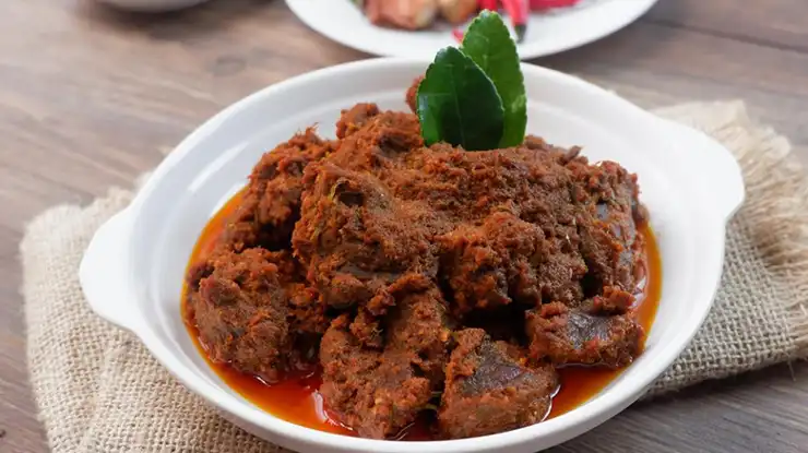 Rendang Menu Arisan Bapak Bapka Malam Hari